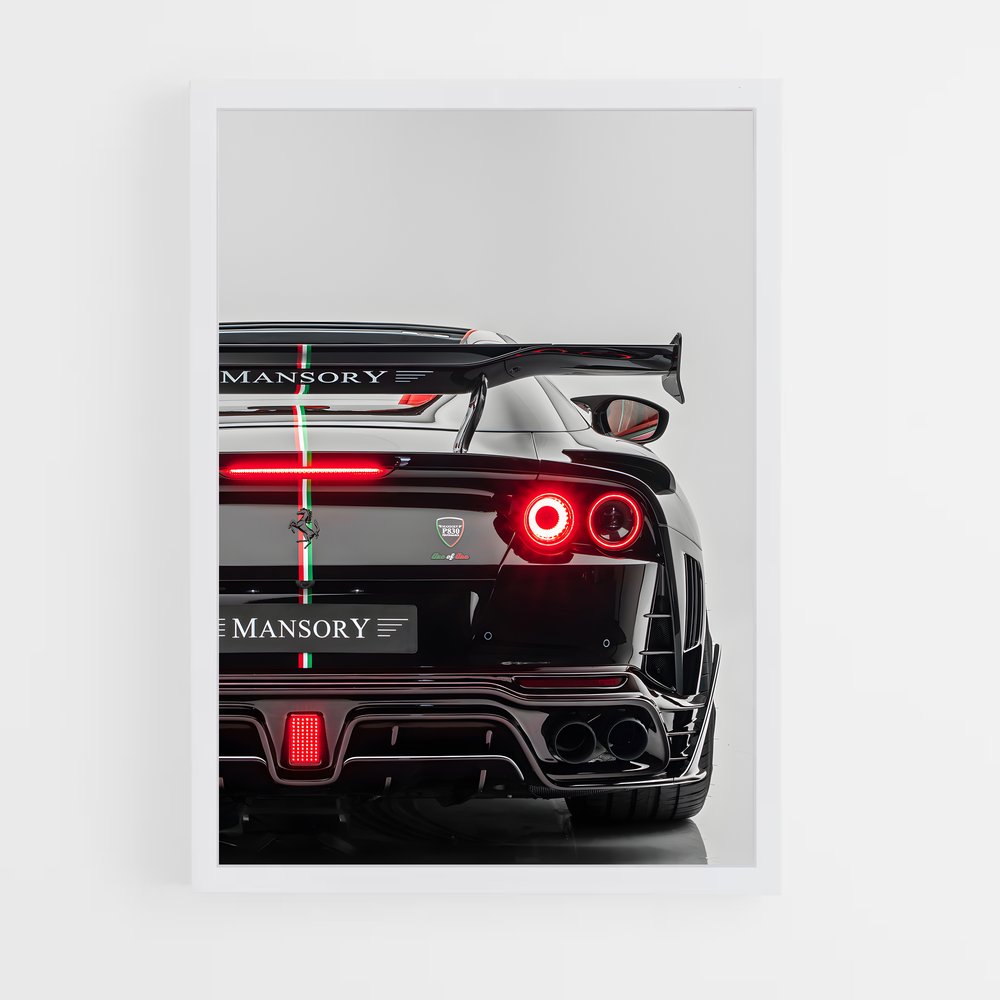 Poster Gts Chef-d – affiche Ferrari (vue 3)